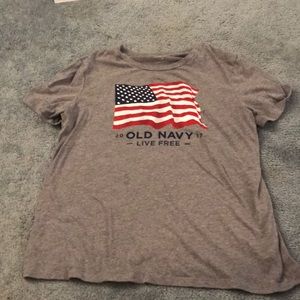 Gray Old Navy Tee